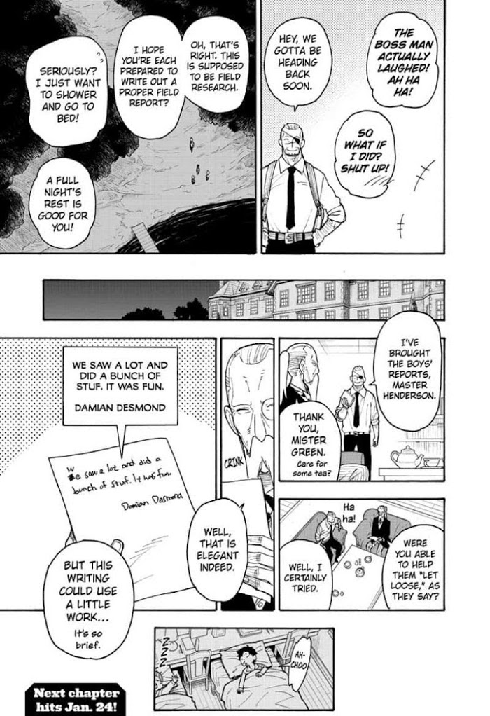 Read SPY x FAMILY EN Manga Online