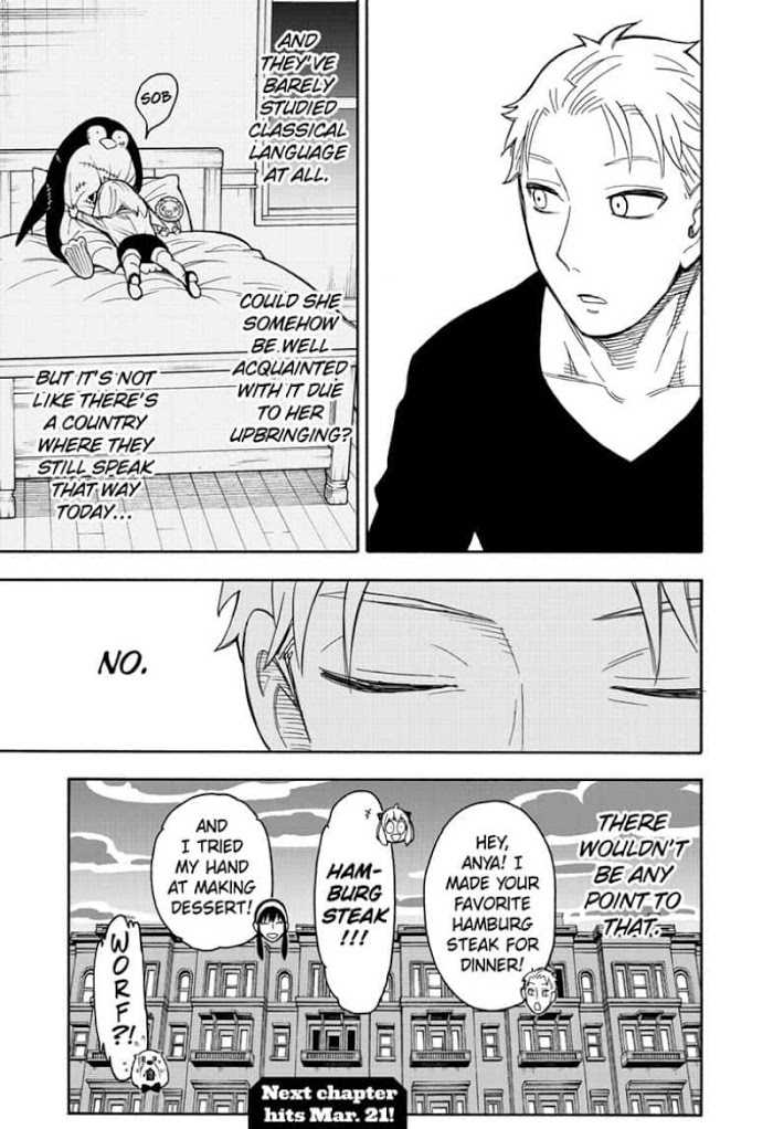 Read SPY x FAMILY EN Manga Online