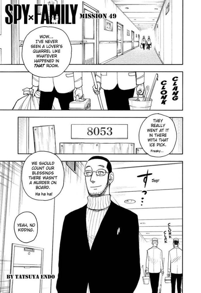 Read SPY x FAMILY EN Manga Online
