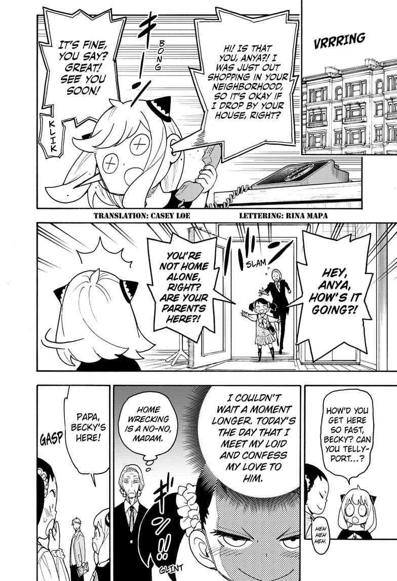 Read SPY x FAMILY EN Manga Online
