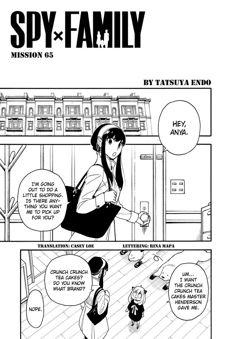 Read SPY x FAMILY EN Manga Online