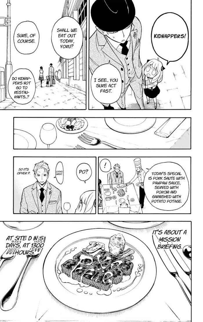 Read SPY x FAMILY EN Manga Online