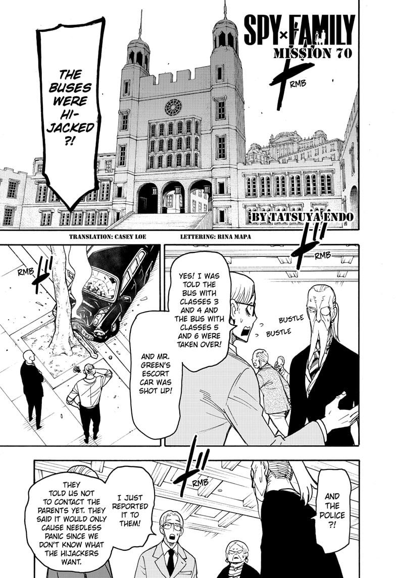 Read SPY x FAMILY EN Manga Online