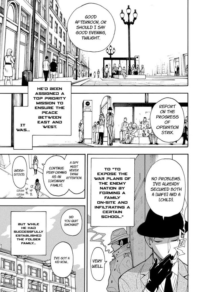 Read SPY x FAMILY EN Manga Online