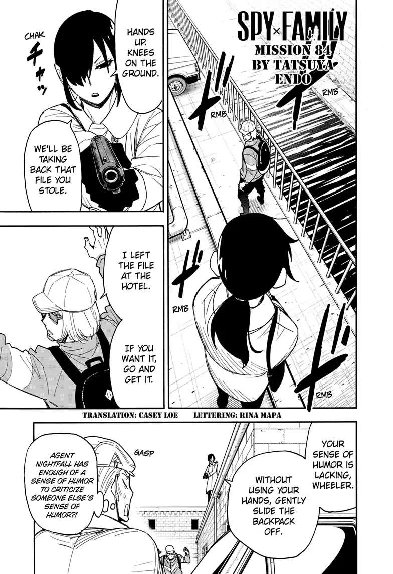 Read SPY x FAMILY EN Manga Online
