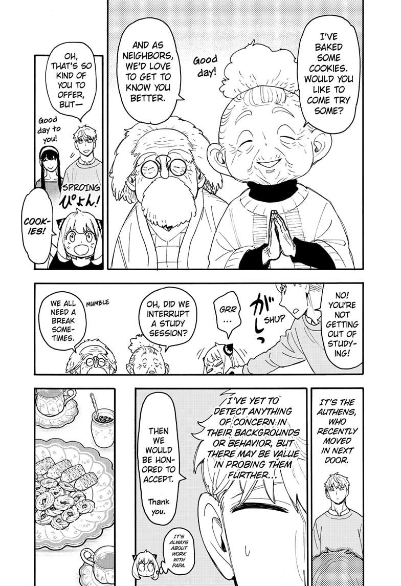 Read SPY x FAMILY EN Manga Online
