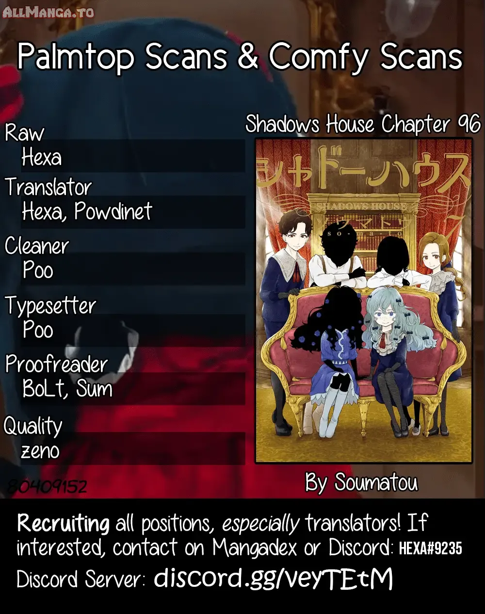Read Shadows House EN Manga Online