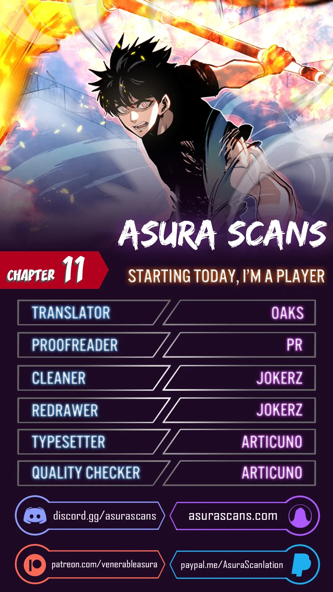 Read Starting Today, I’m a Player EN Manga Online