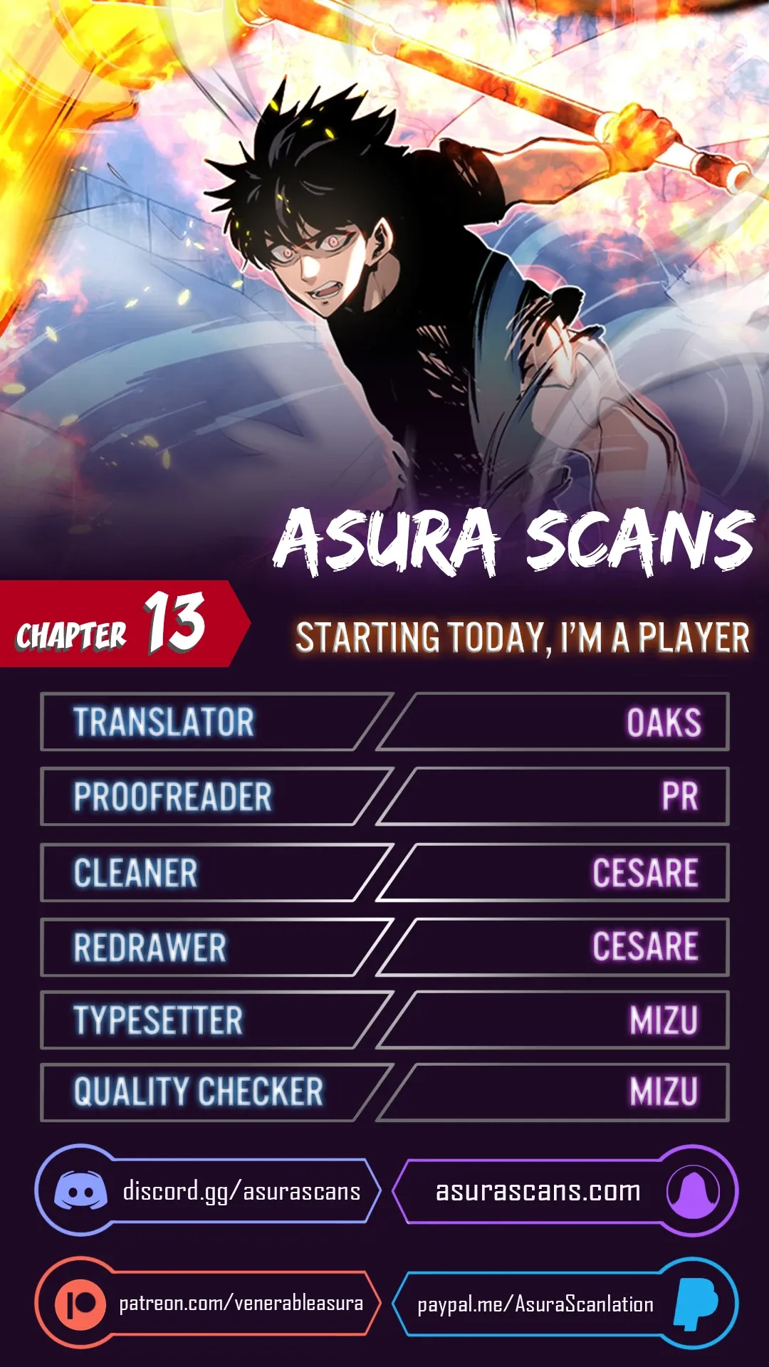 Read Starting Today, I’m a Player EN Manga Online