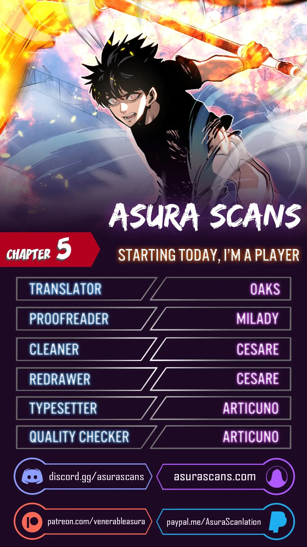 Read Starting Today, I’m a Player EN Manga Online
