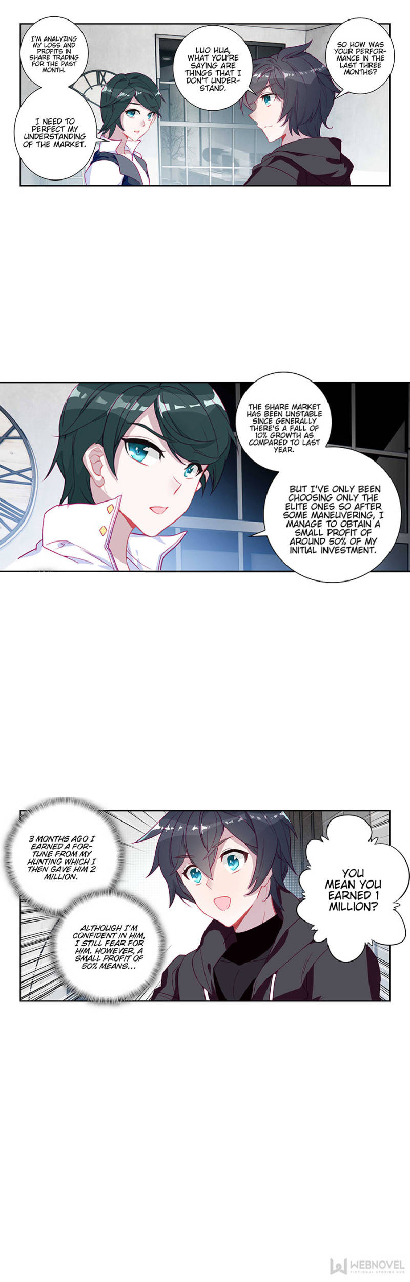 Read Swallowed Star EN Manga Online