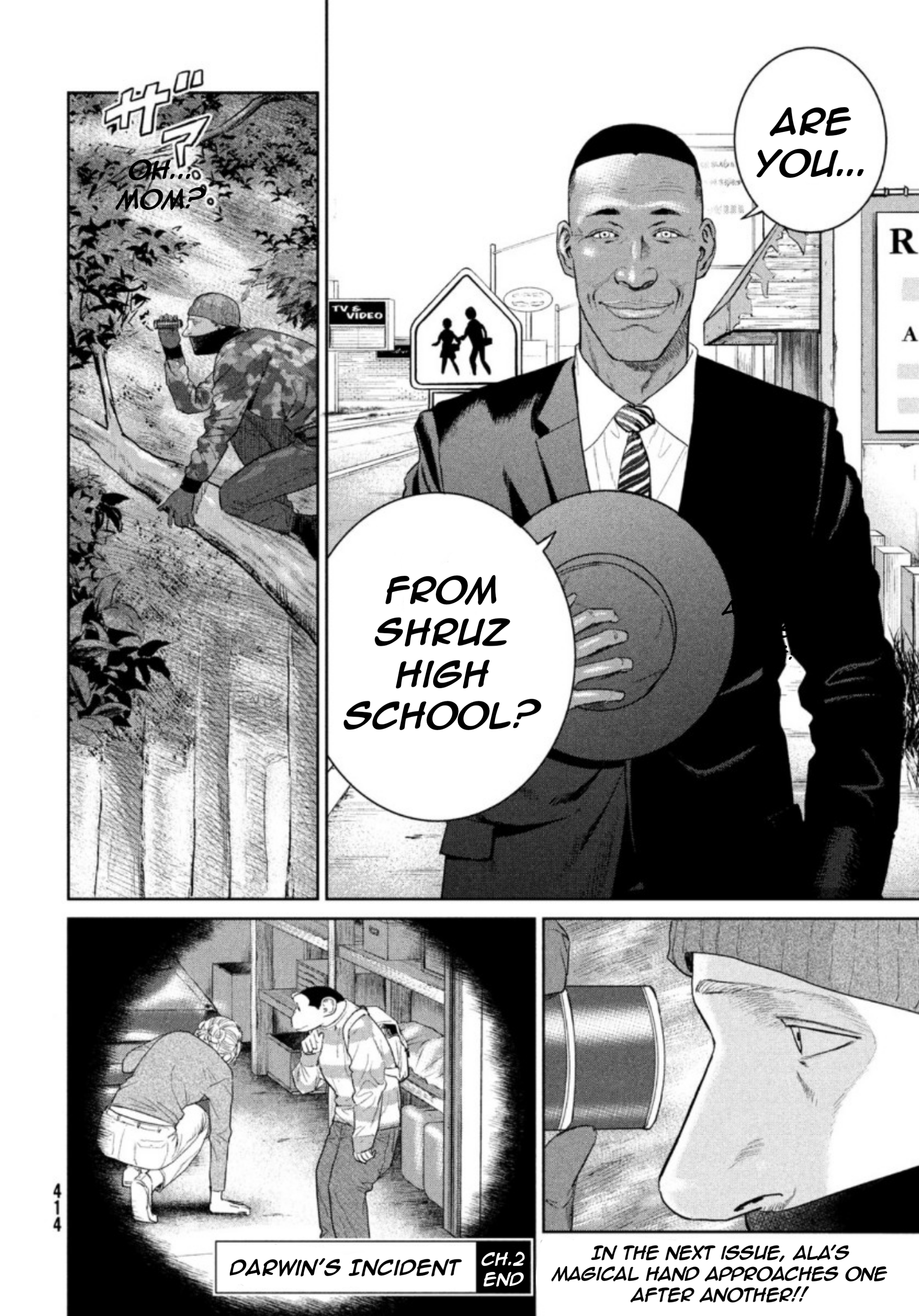 Read The Darwin Incident EN Manga Online