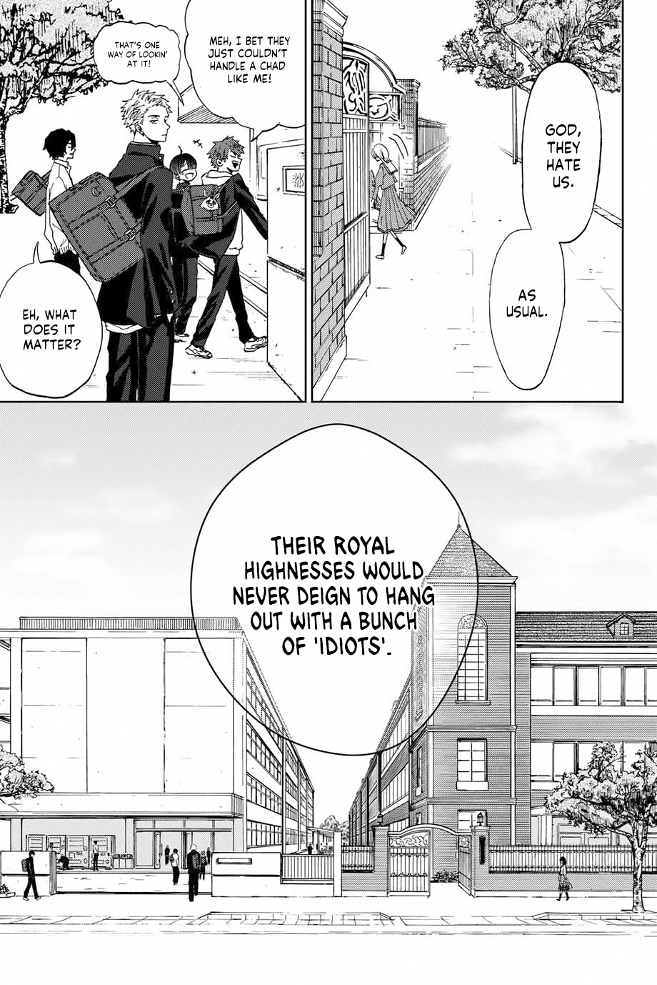 Read The Fragrant Flower Blooms with Dignity EN Manga Online