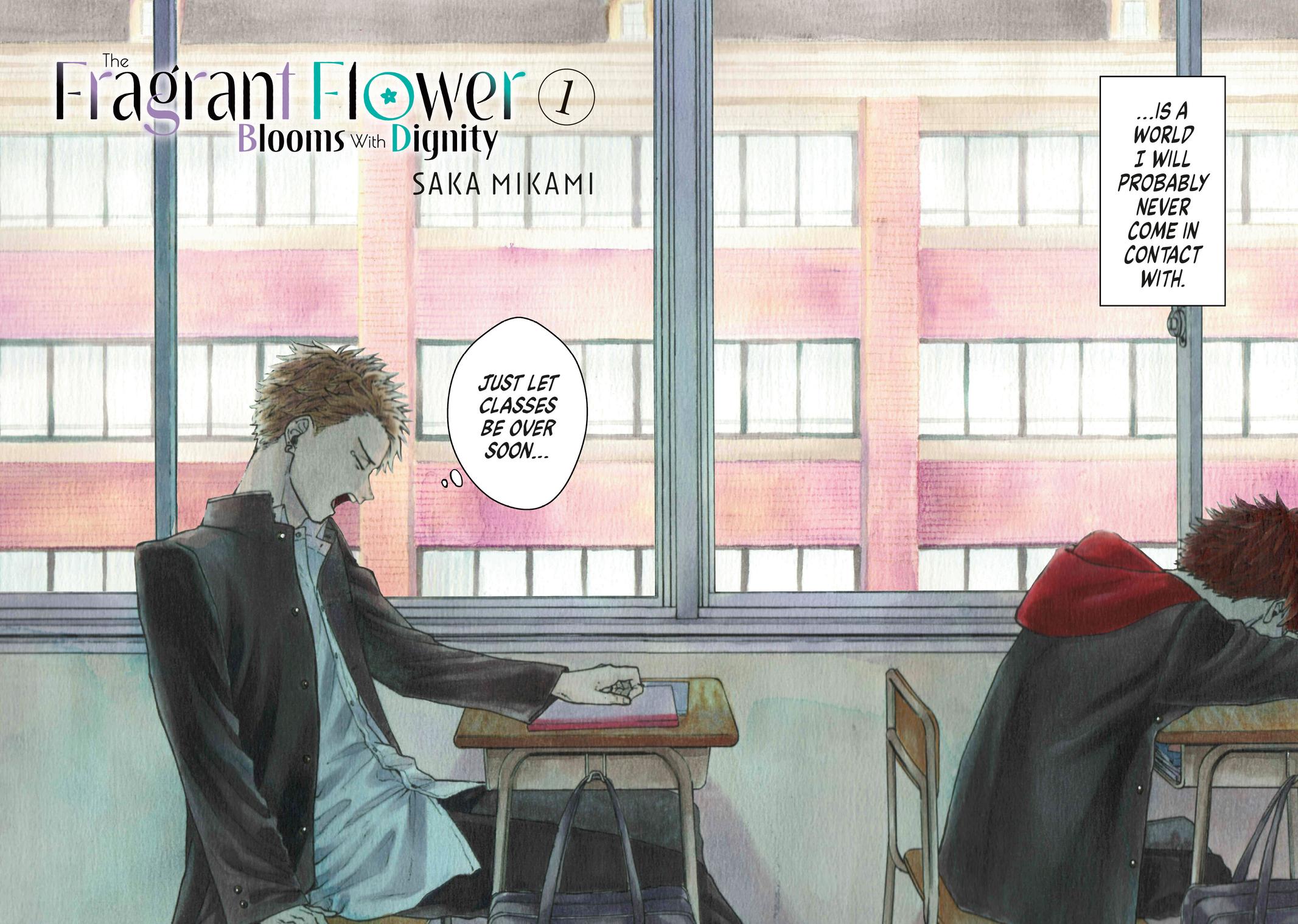 Read The Fragrant Flower Blooms with Dignity EN Manga Online