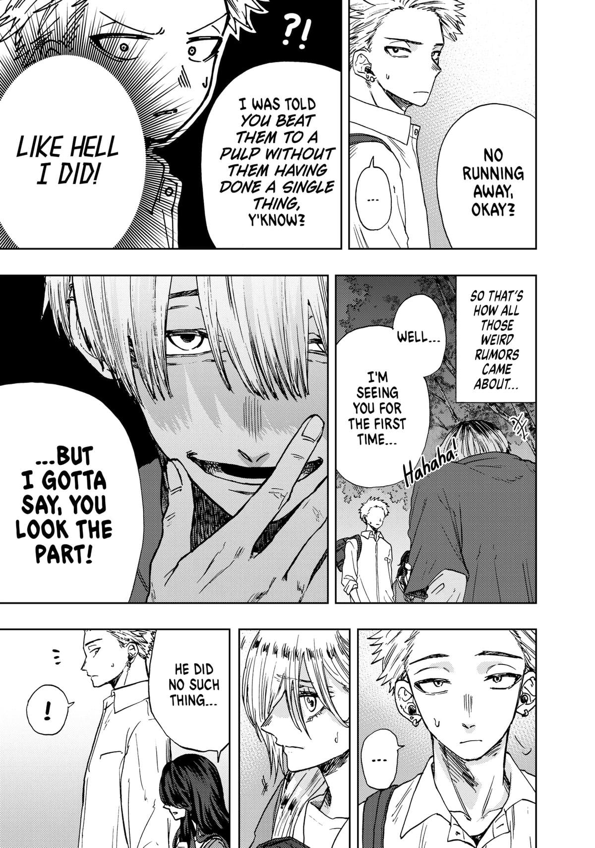 Read The Fragrant Flower Blooms with Dignity EN Manga Online