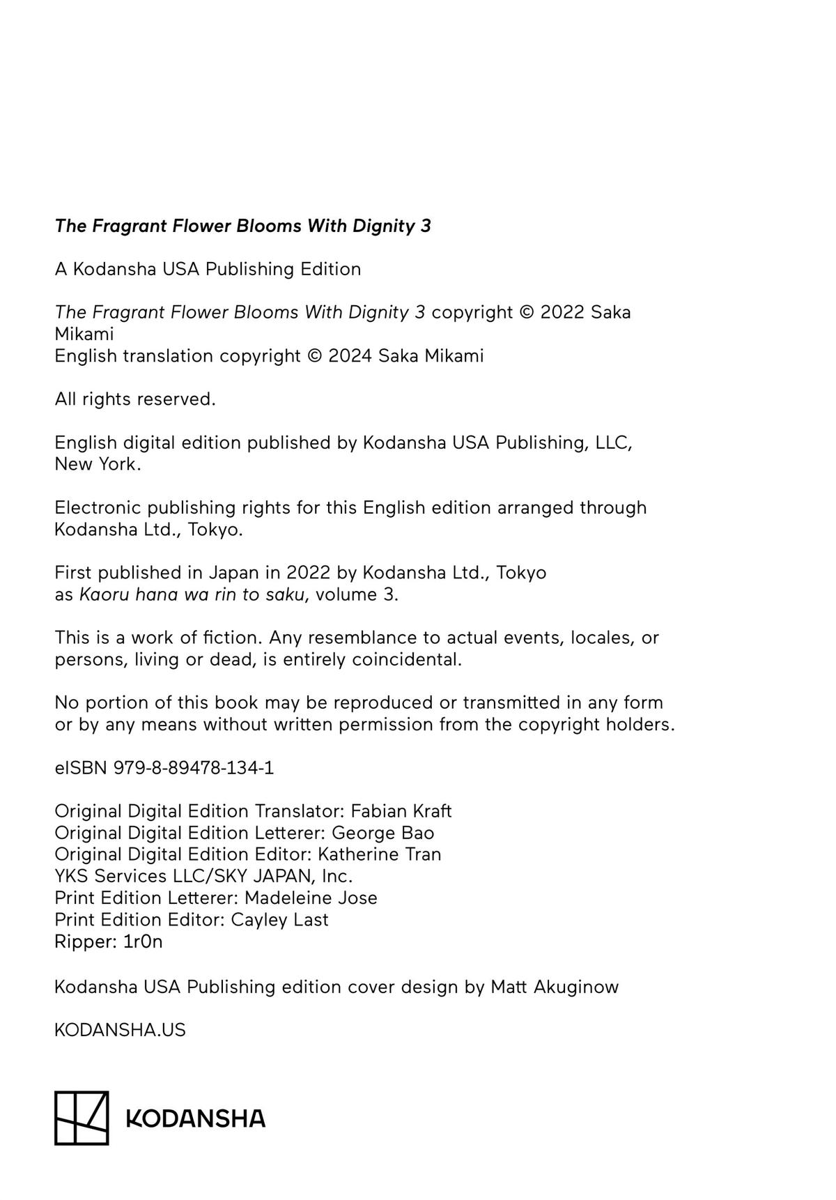 Read The Fragrant Flower Blooms with Dignity EN Manga Online