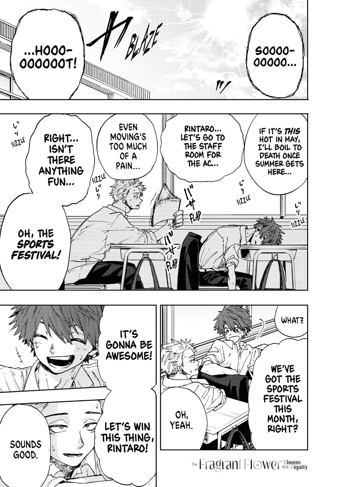 Read The Fragrant Flower Blooms with Dignity EN Manga Online