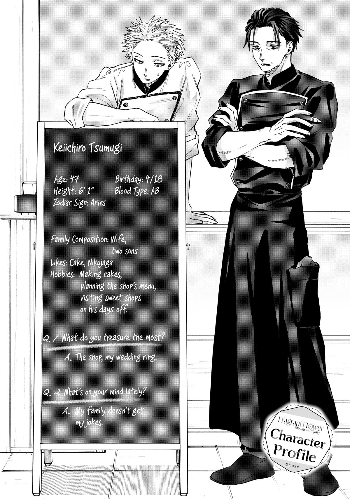 Read The Fragrant Flower Blooms with Dignity EN Manga Online