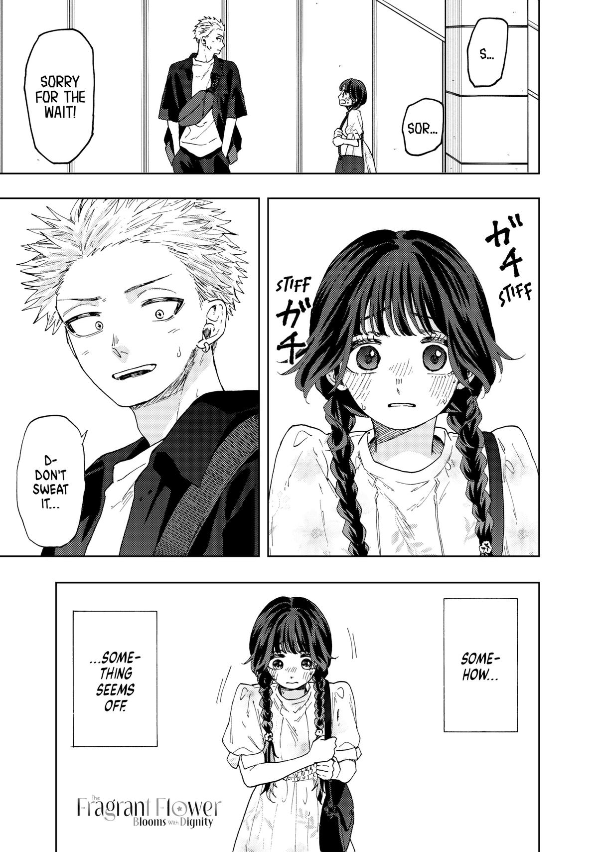 Read The Fragrant Flower Blooms with Dignity EN Manga Online