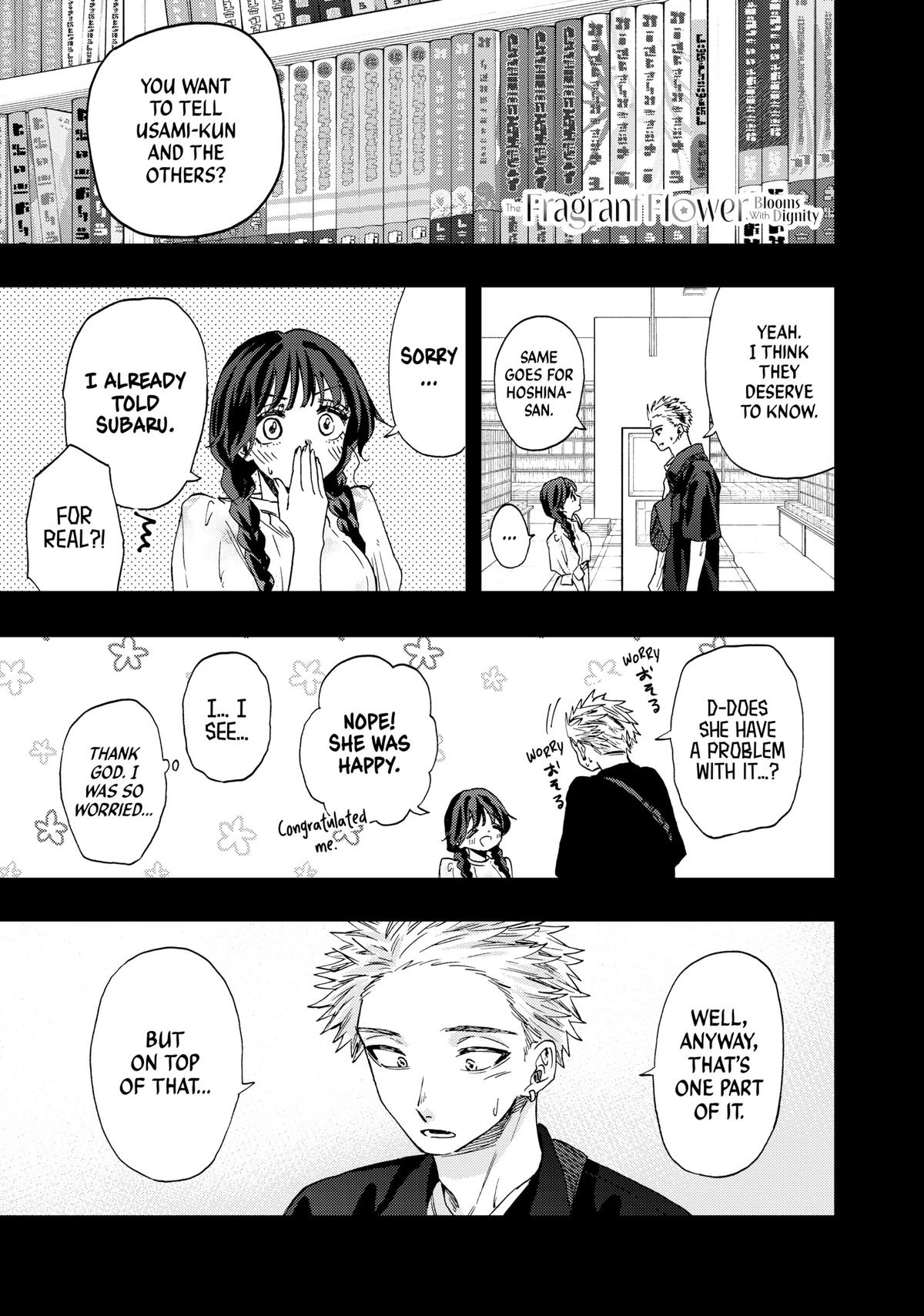 Read The Fragrant Flower Blooms with Dignity EN Manga Online