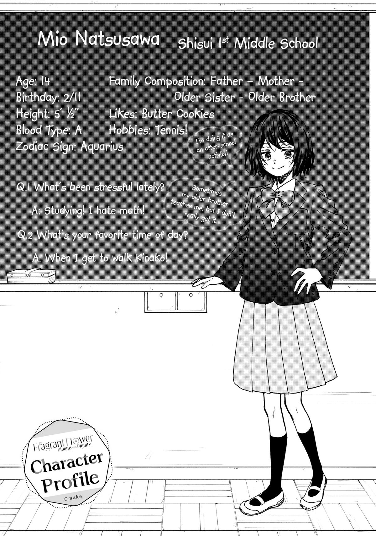 Read The Fragrant Flower Blooms with Dignity EN Manga Online