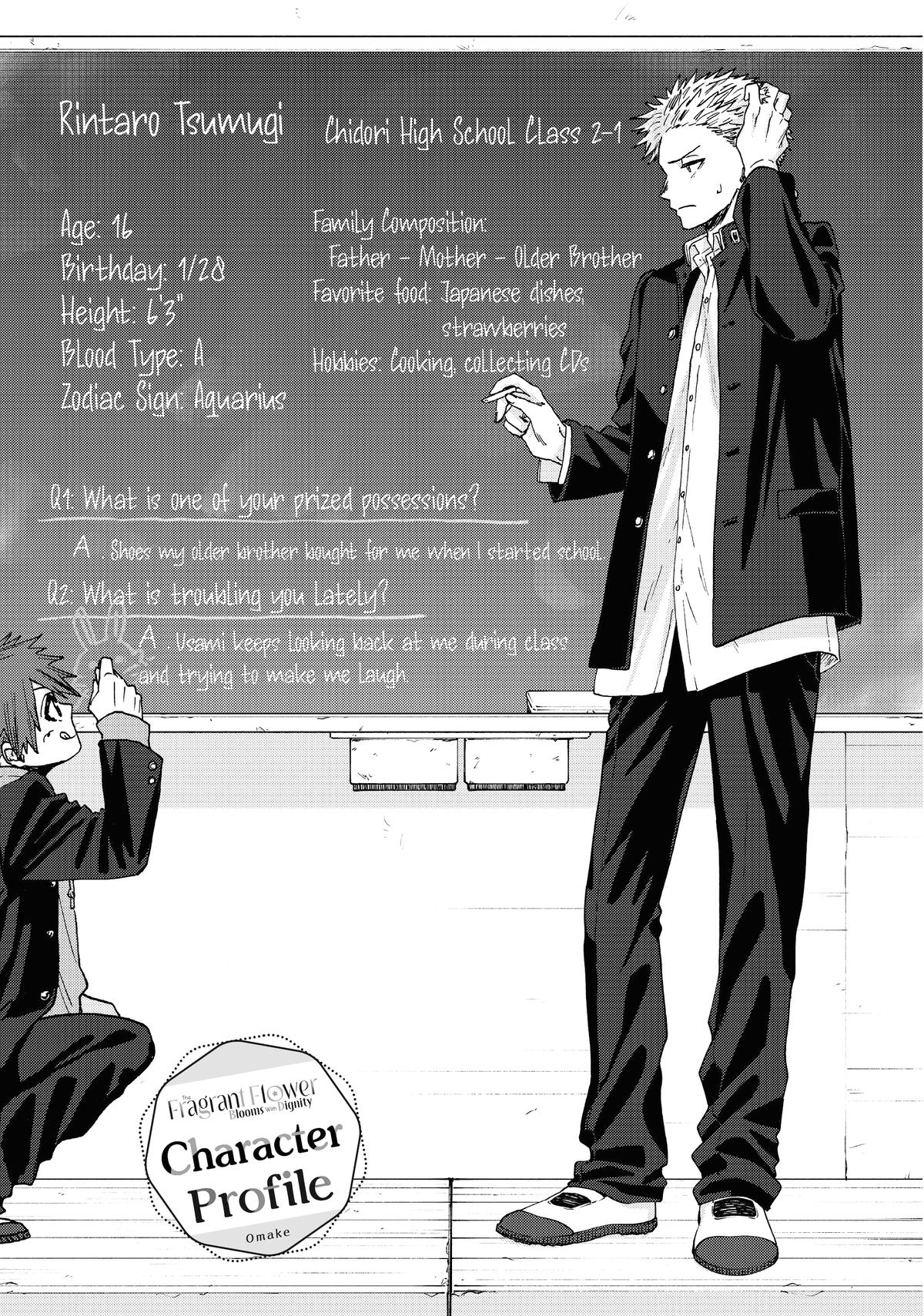 Read The Fragrant Flower Blooms with Dignity EN Manga Online