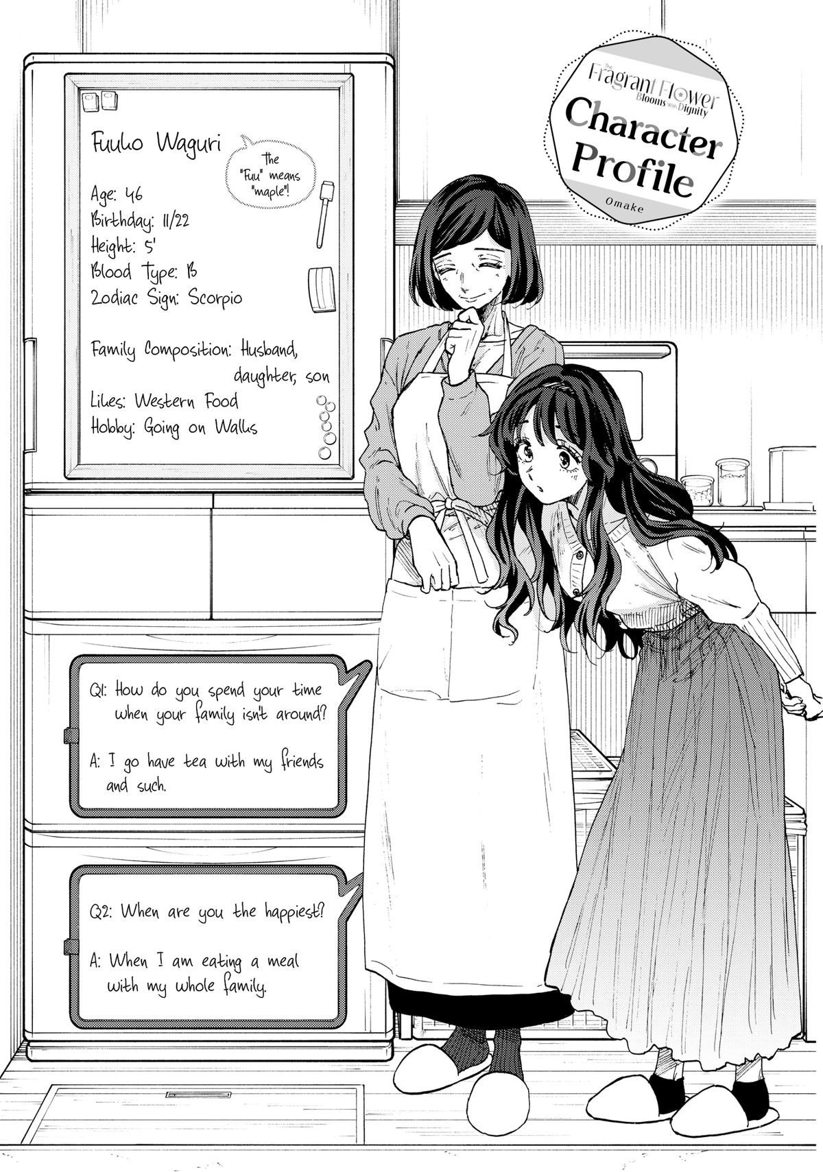 Read The Fragrant Flower Blooms with Dignity EN Manga Online