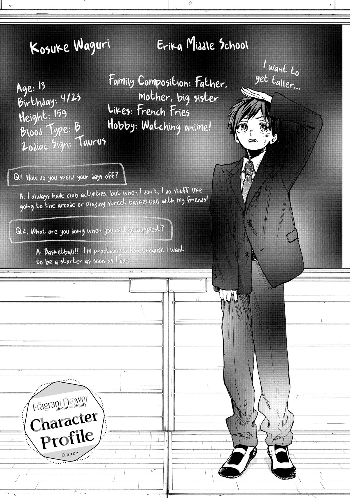Read The Fragrant Flower Blooms with Dignity EN Manga Online