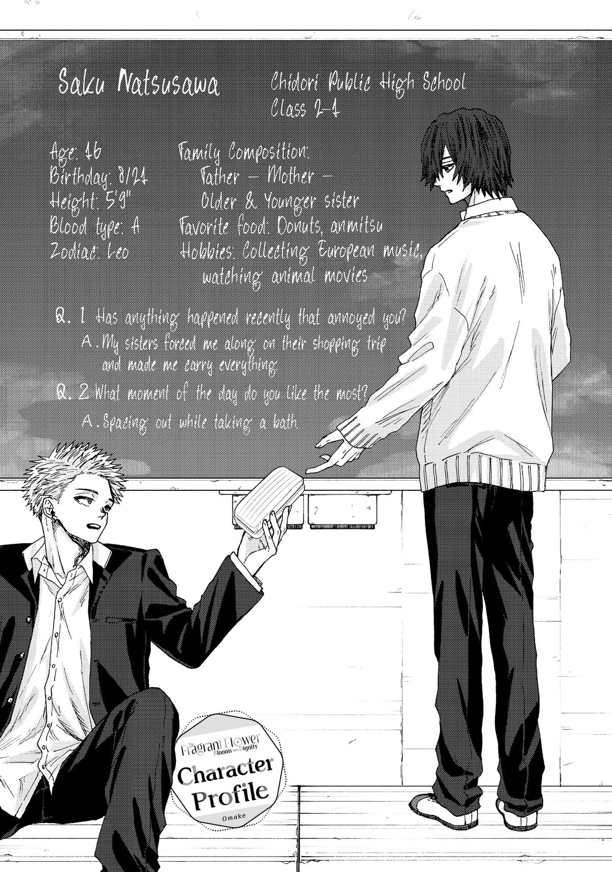 Read The Fragrant Flower Blooms with Dignity EN Manga Online