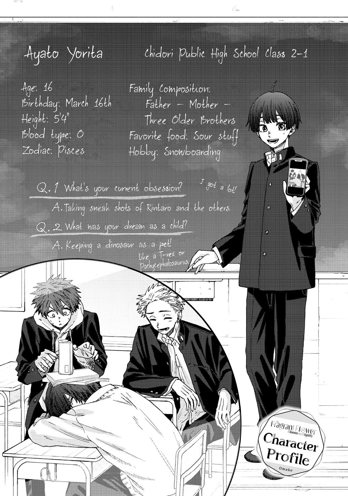 Read The Fragrant Flower Blooms with Dignity EN Manga Online