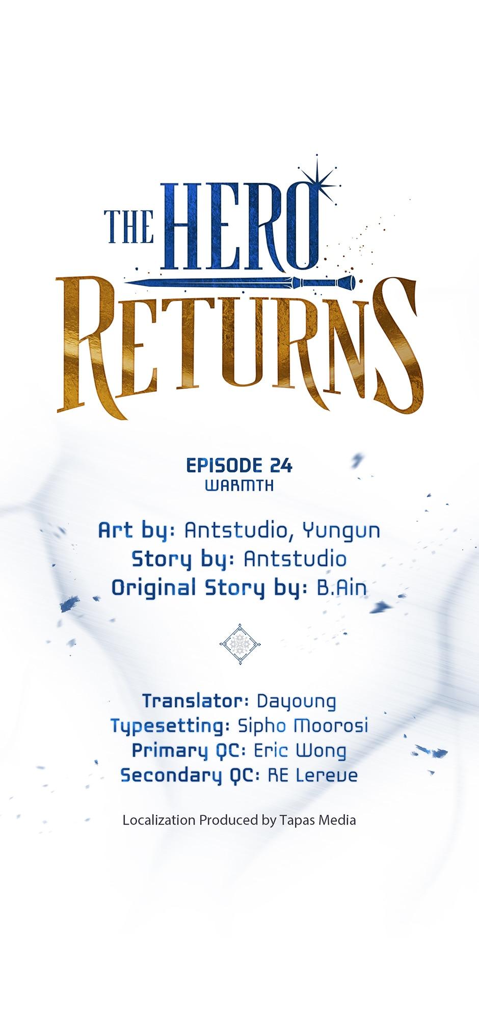 Read The Hero Returns EN Manga Online