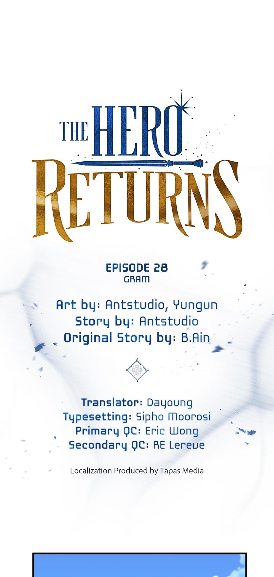 Read The Hero Returns EN Manga Online