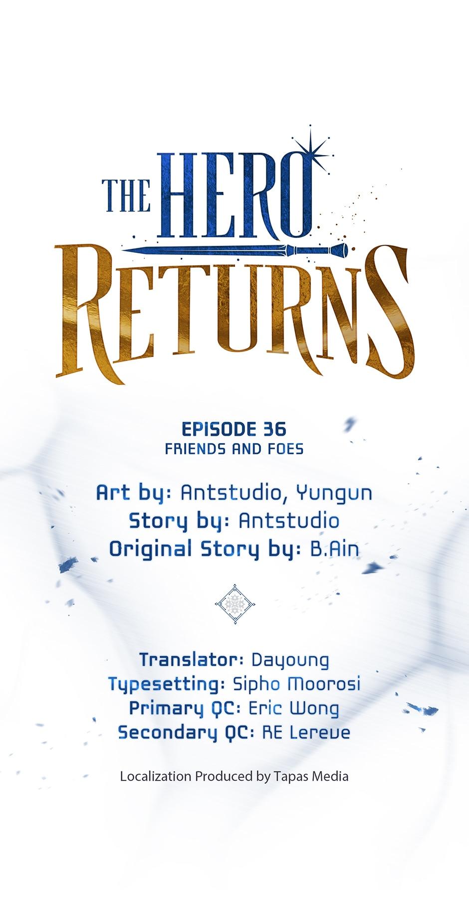Read The Hero Returns EN Manga Online