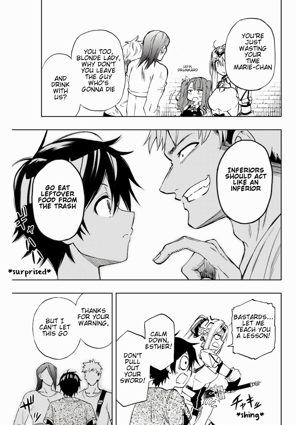 Read The Inferior Magic Swordsman EN Manga Online