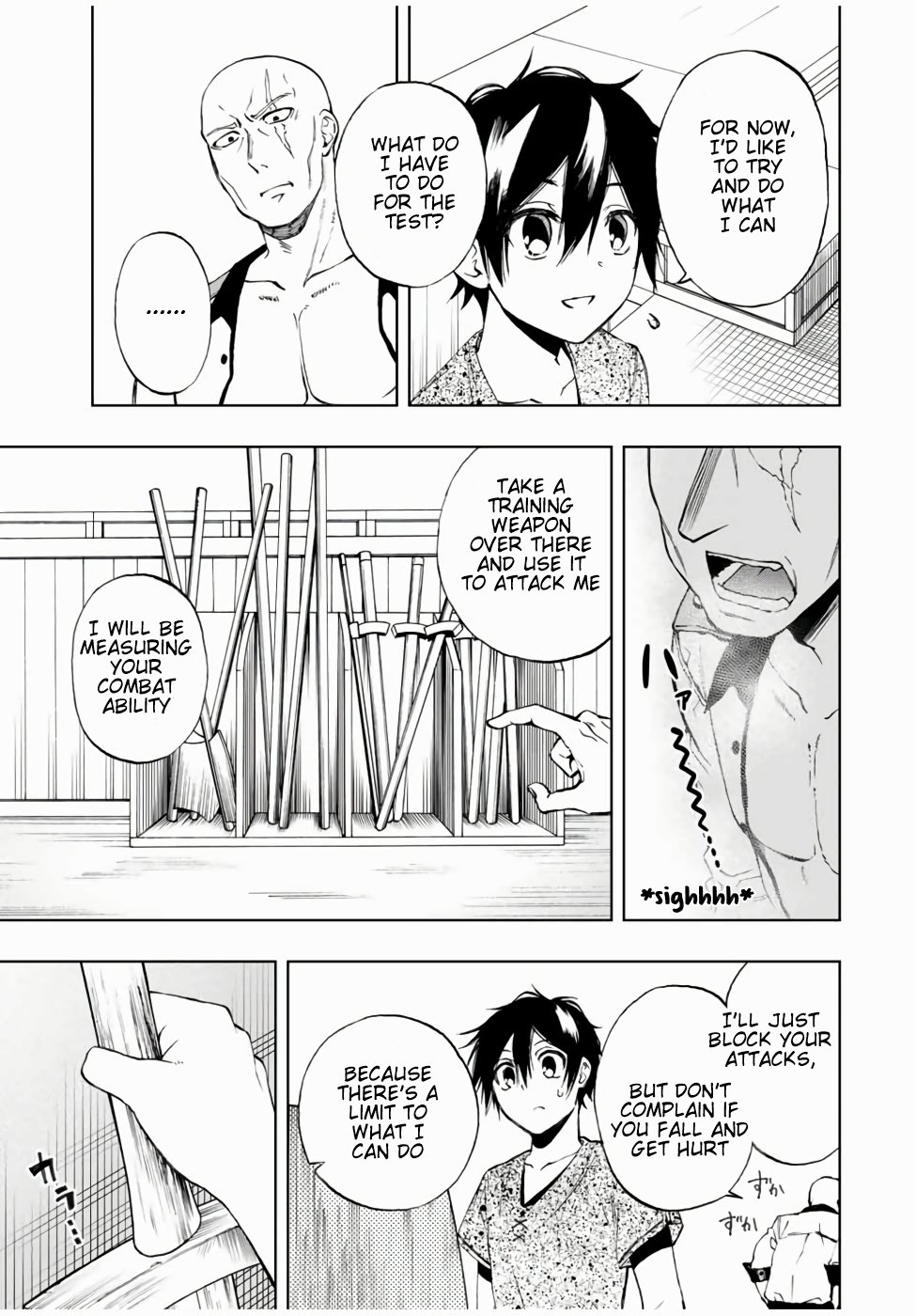 Read The Inferior Magic Swordsman EN Manga Online