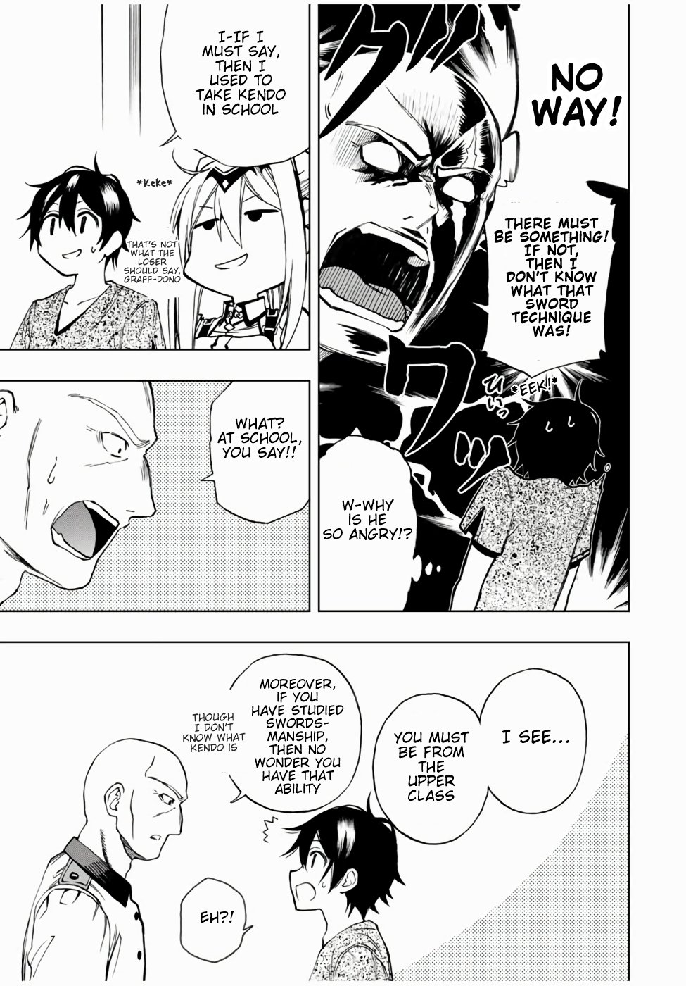 Read The Inferior Magic Swordsman EN Manga Online