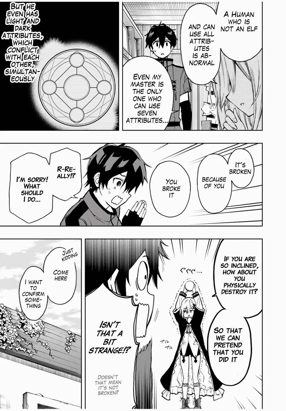 Read The Inferior Magic Swordsman EN Manga Online