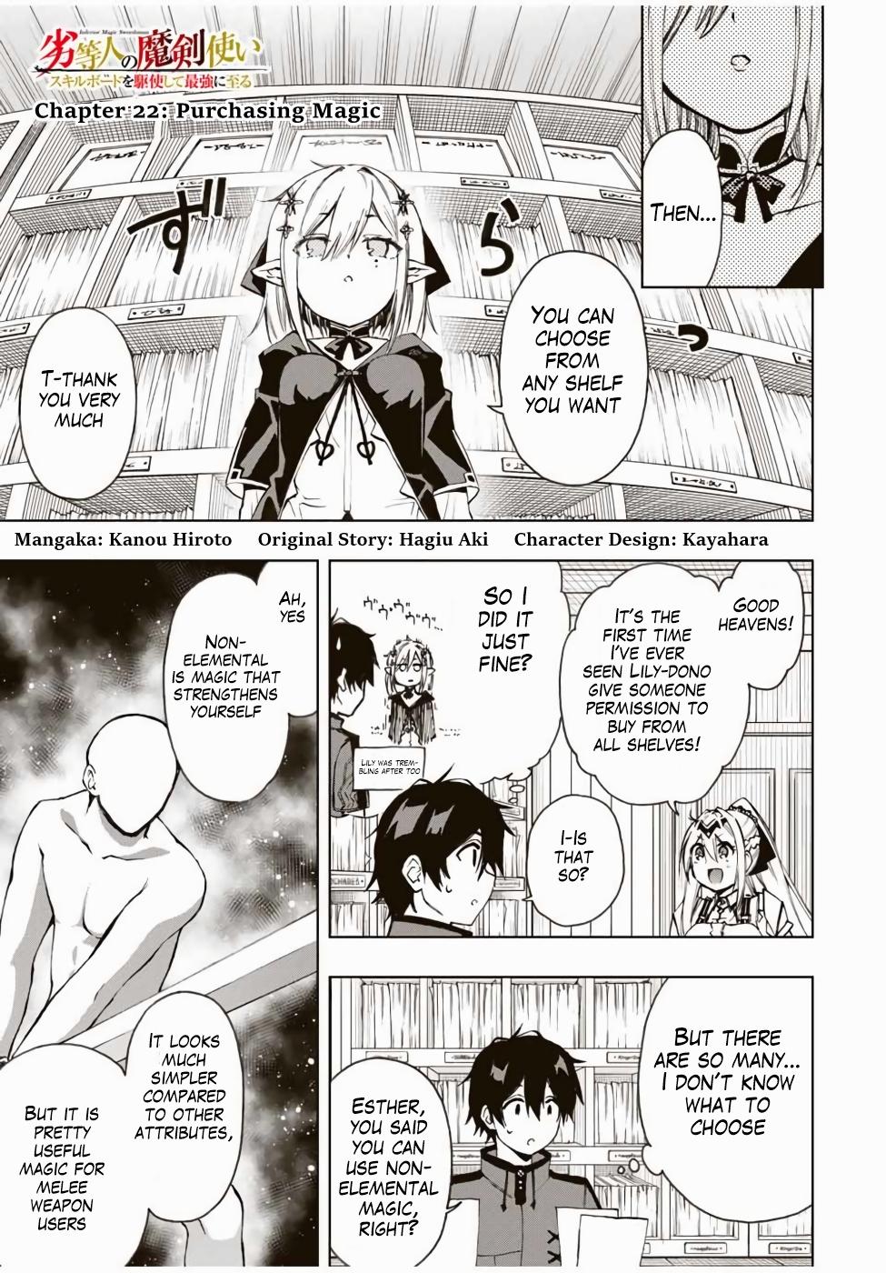 Read The Inferior Magic Swordsman EN Manga Online