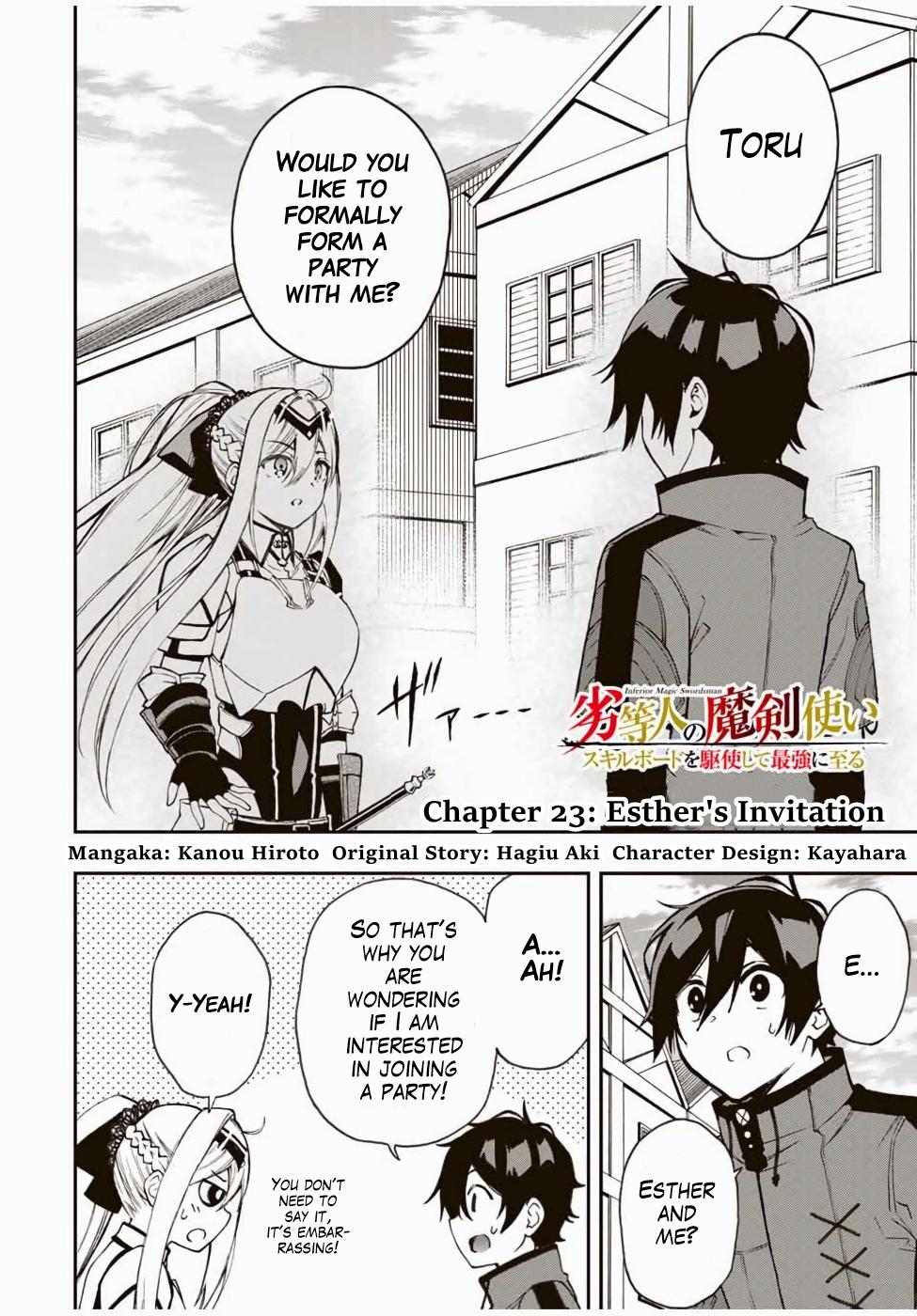 Read The Inferior Magic Swordsman EN Manga Online