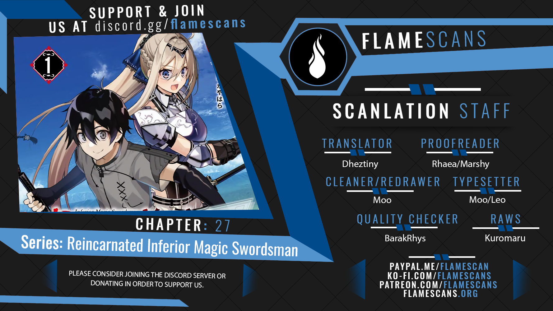 Read The Inferior Magic Swordsman EN Manga Online