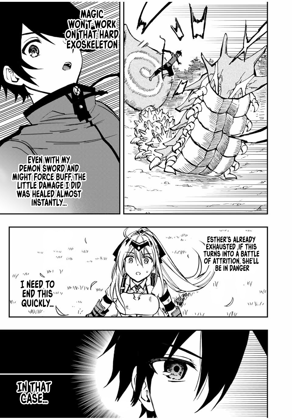 Read The Inferior Magic Swordsman EN Manga Online