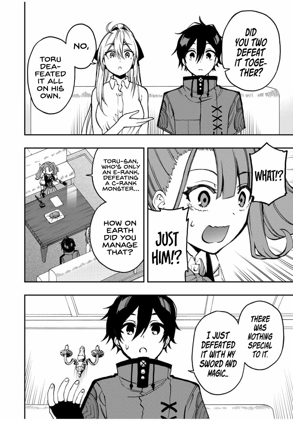Read The Inferior Magic Swordsman EN Manga Online