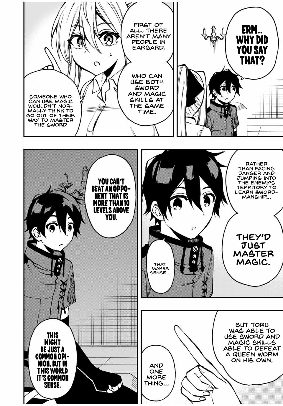 Read The Inferior Magic Swordsman EN Manga Online