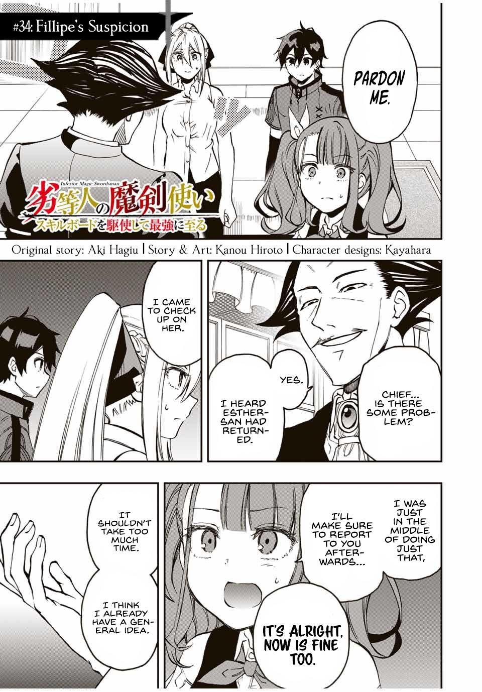 Read The Inferior Magic Swordsman EN Manga Online