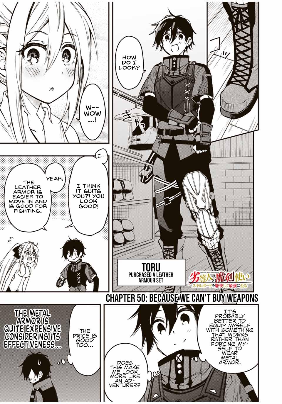 Read The Inferior Magic Swordsman EN Manga Online