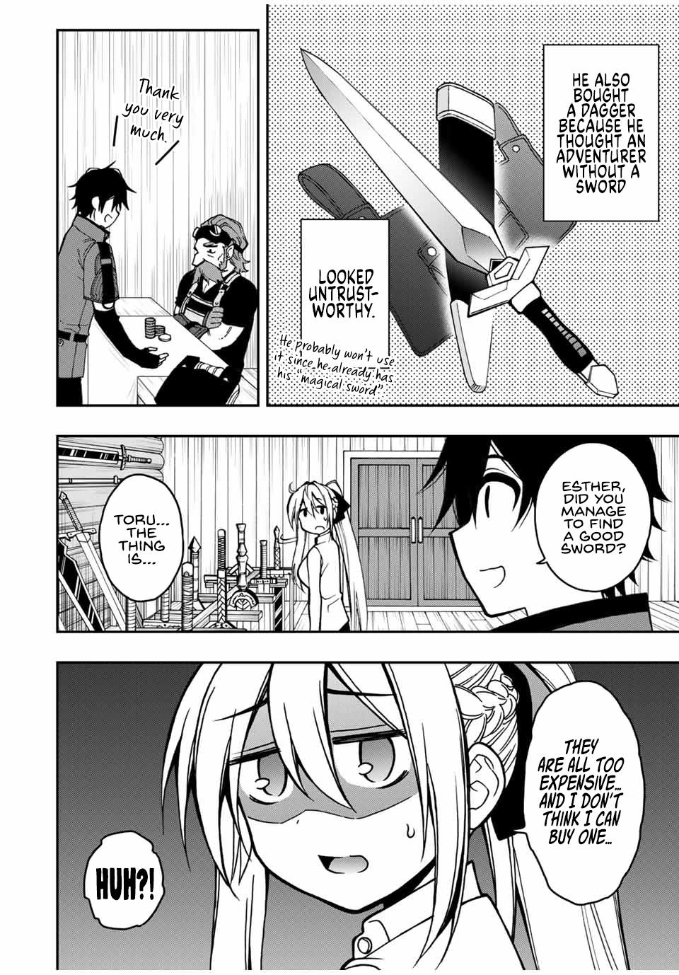 Read The Inferior Magic Swordsman EN Manga Online