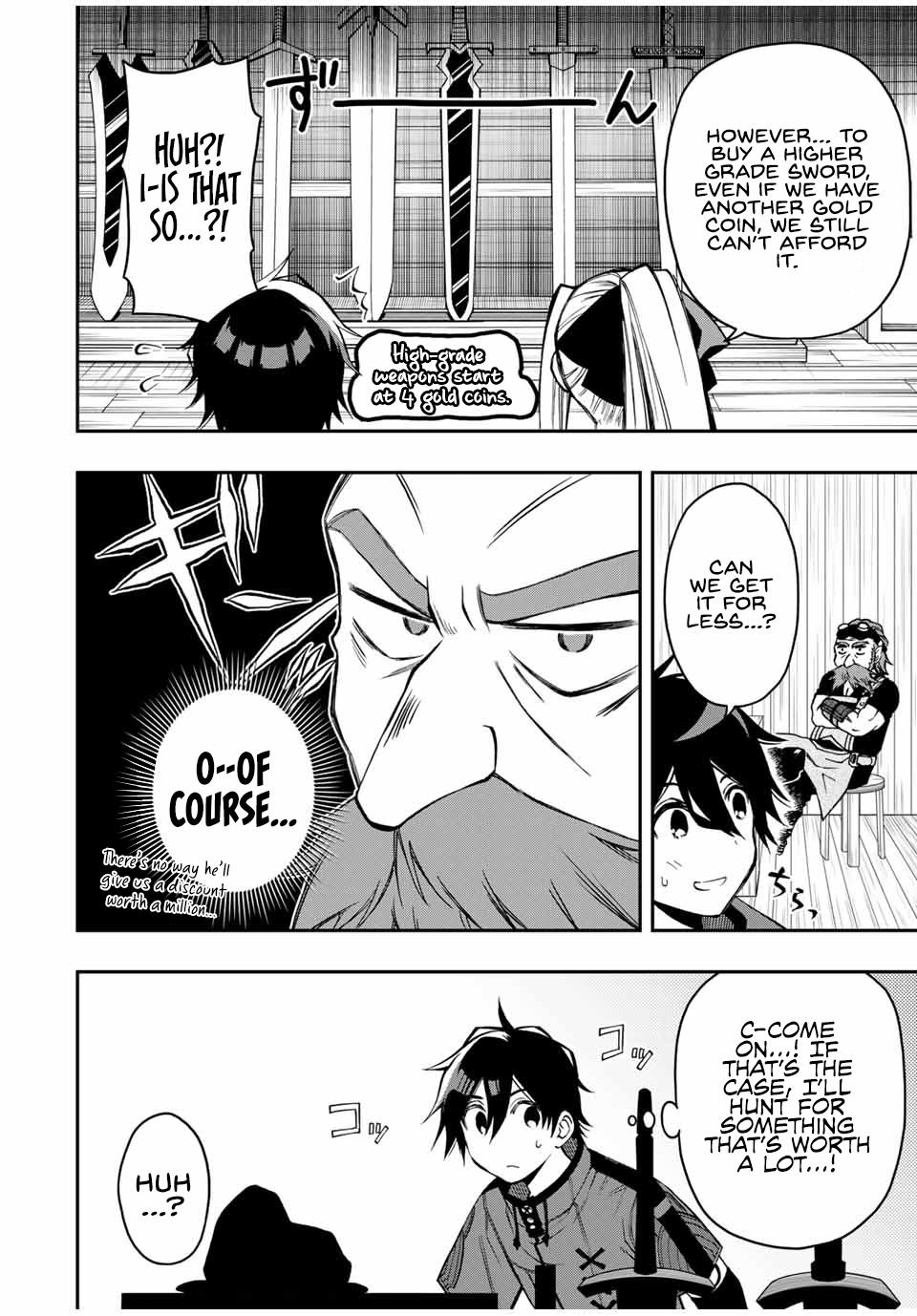 Read The Inferior Magic Swordsman EN Manga Online