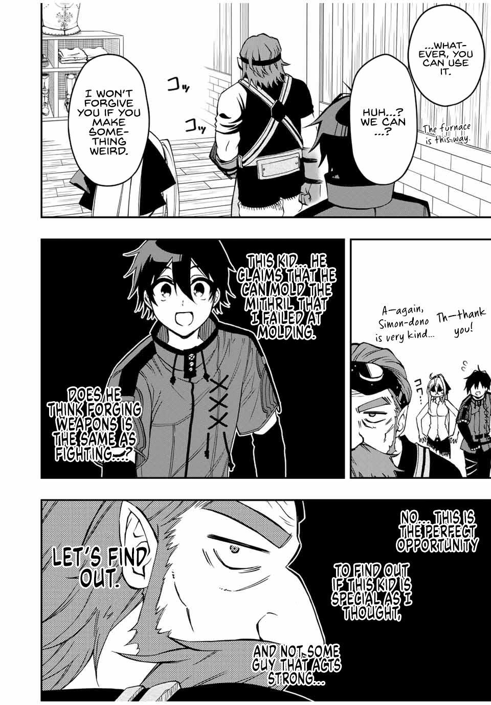 Read The Inferior Magic Swordsman EN Manga Online