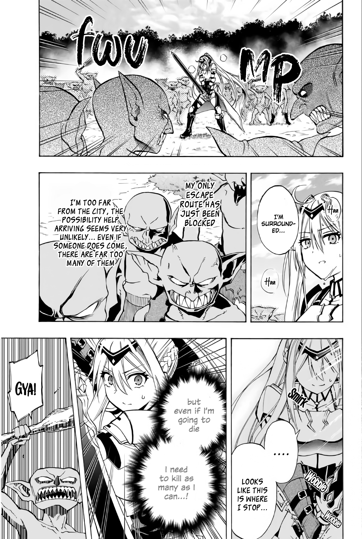 Read The Inferior Magic Swordsman EN Manga Online