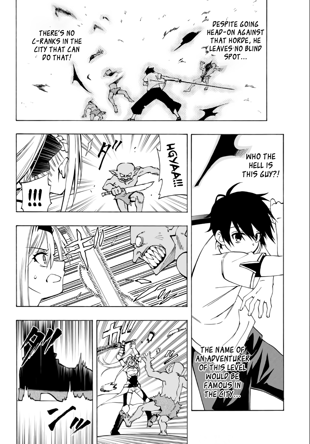 Read The Inferior Magic Swordsman EN Manga Online
